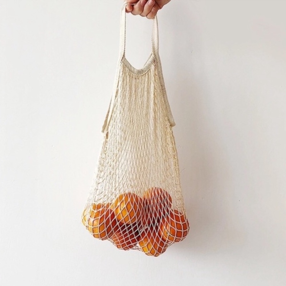French Crochet Market Produce Bag